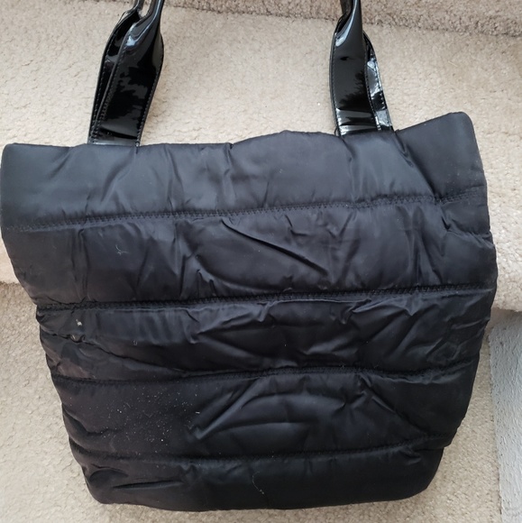 Kate Spade Black Puffer Tote - Picture 2 of 6